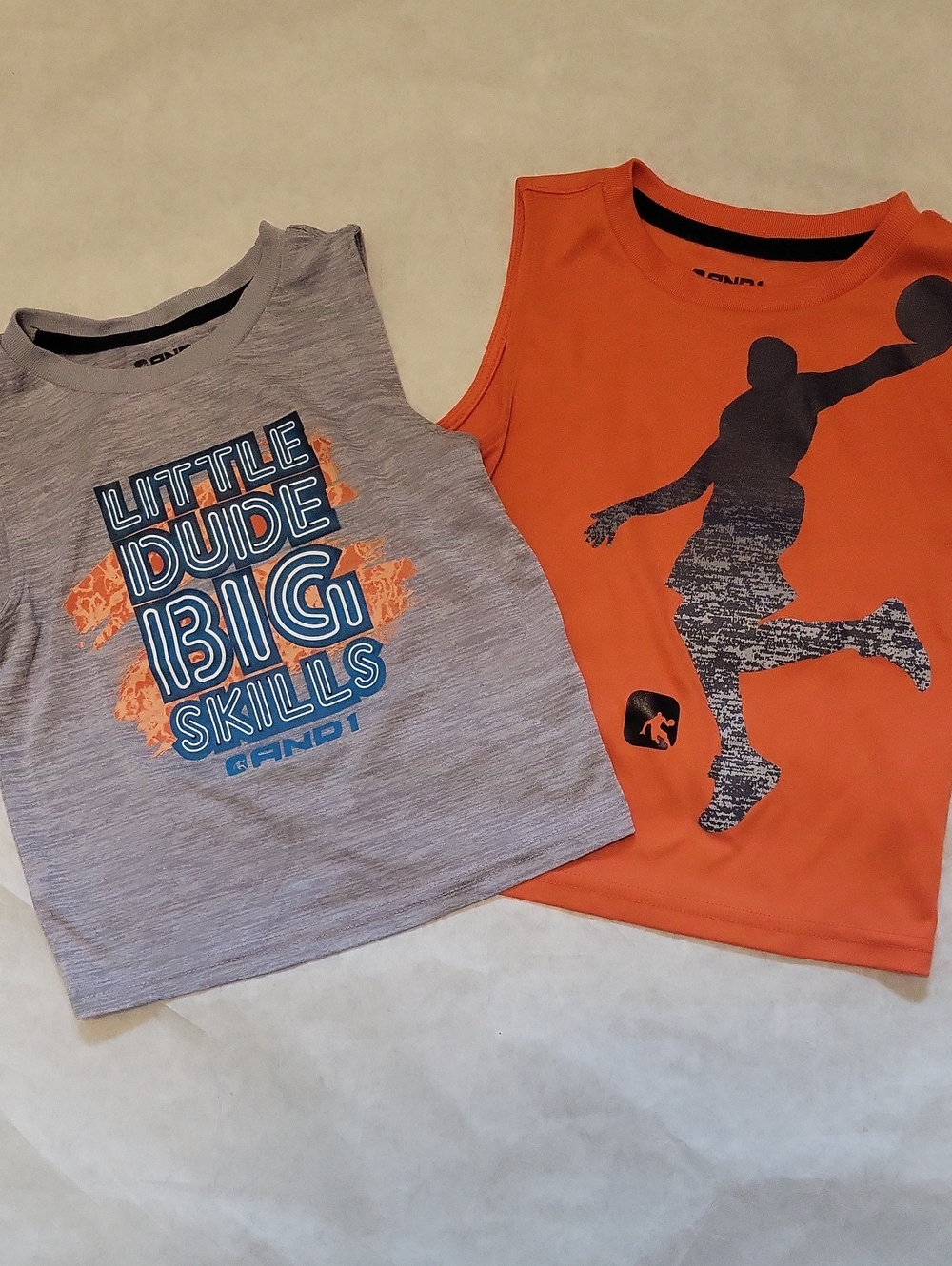 Two AND 1 athletic tank tops
